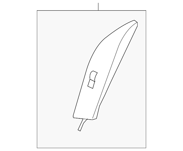 88610-ZW80B Деталь BOLSTER, RIGHT