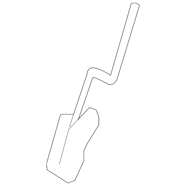 88641-EM00A Деталь LOCK, RIGHT
