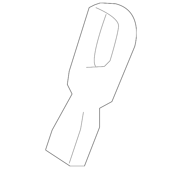 88645-EM04A Деталь LOCK KNOB, RIGHT