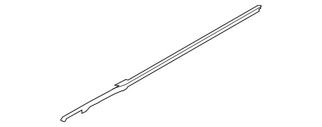 83210-2F001 BELT W'STRIP, LEFT