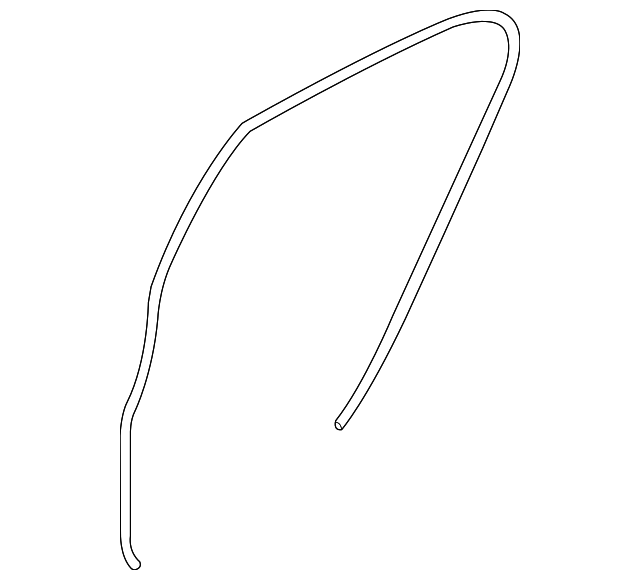 83110-2F001 SURROUND W'STRIP, LEFT