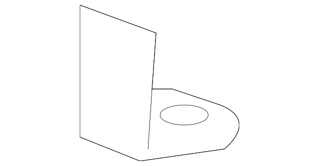 25726806 Деталь INTERCOOLER BRACKET, LEFT