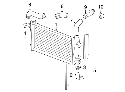 Express 3500 INTERCOOLER