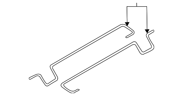 96541234 Деталь TORSION ROD, LEFT