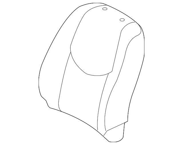 71073-42100-B1 Деталь SEAT BACK COVER