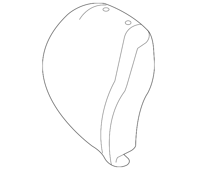 71551-42060 Деталь SEAT BACK PAD