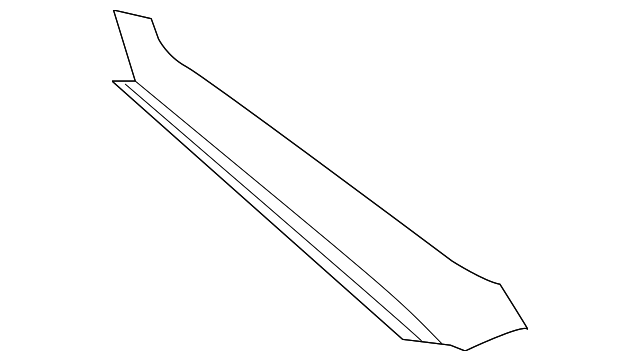 XC40PR4AE OUTER MOLDING, RIGHT