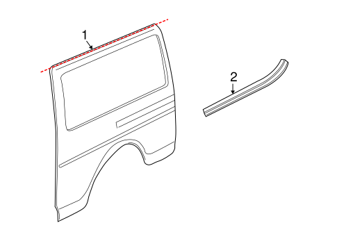 Express 2500 SIDE PANEL & COMPONENTS