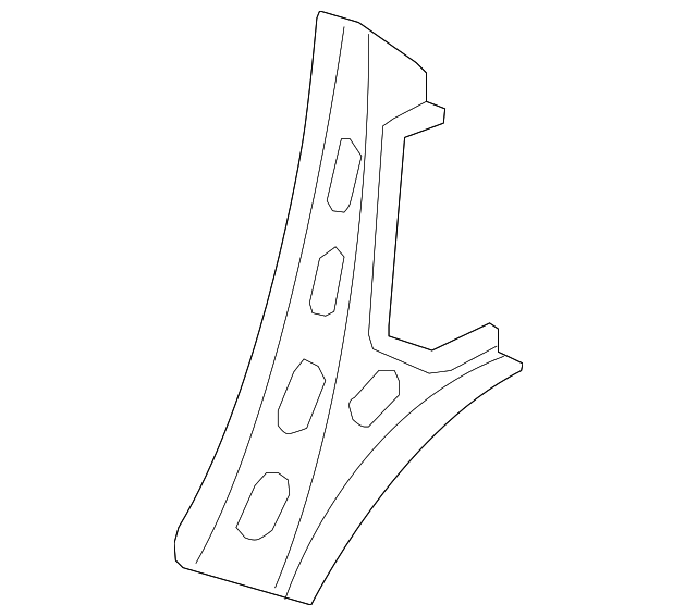 20907560 LOCK PLR REINF, RIGHT