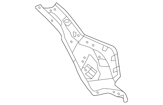 G7630-3KAMA Деталь INNER PILLAR, RIGHT