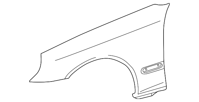 203-880-03-18 Деталь FENDER, LEFT