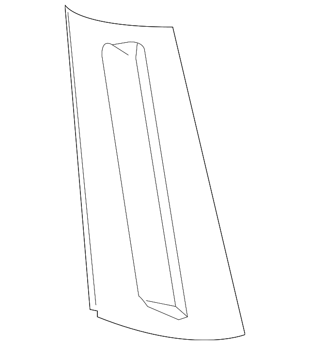 51-13-7-146-101 Деталь PILLAR MOLDING, LEFT
