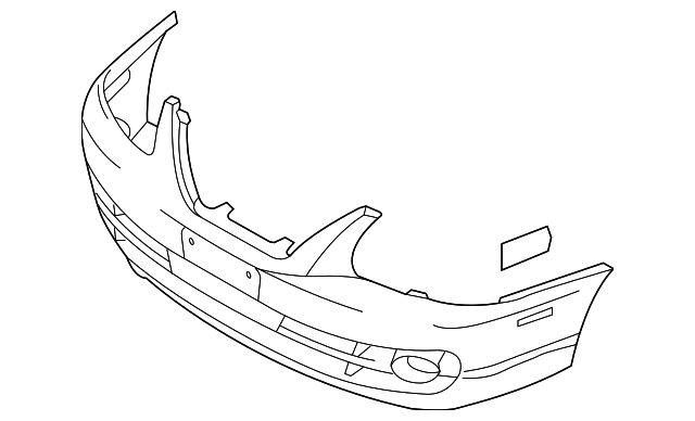 86510-2D602 BUMPER COVER
