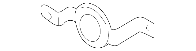86523-2D500 BLANK COVER, LEFT