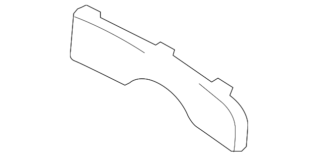 86526-2D500 LAMP COVER, RIGHT
