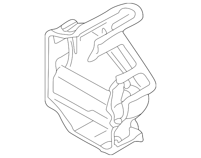 BJ0F61A03 Деталь CASE, RIGHT