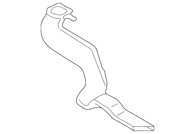 GE4T-61-273 Деталь REAR DUCT, LEFT