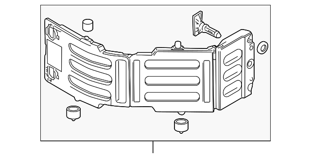 AL3Z-99286A40-A Деталь BED EXTENDER, RIGHT