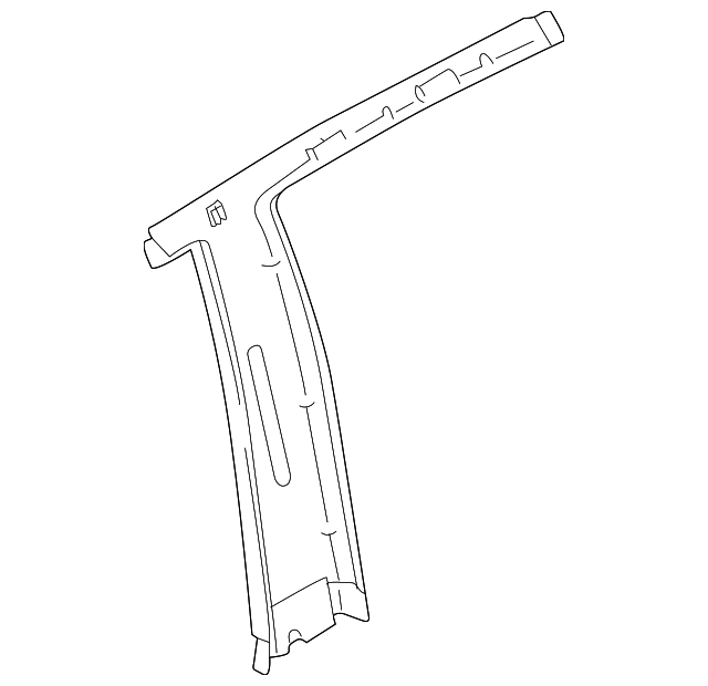 0K2AB-68210H05 Деталь UPR CTR PLR TRIM, RIGHT