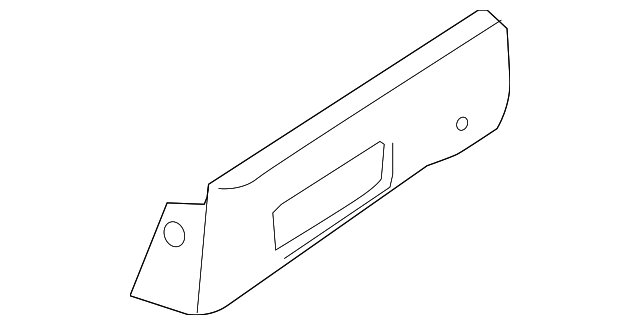 87111-5Z000 Деталь SIDE COVER, RIGHT