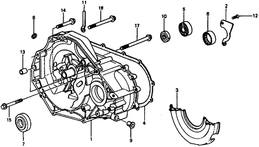 1978 Honda CIVIC 1200 COUPE OIL SEAL (22X35X7) (ARAI) - (91216PA0003) 1978 Honda CIVIC 1200 COUPE OIL SEAL (22X35X7) (ARAI) - (91216PA0003)