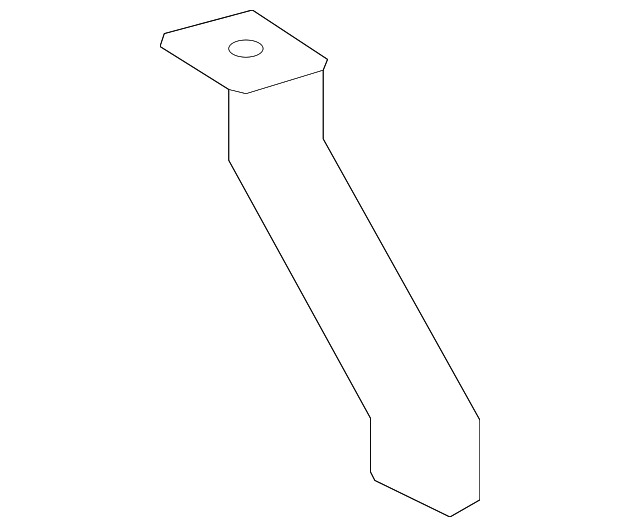 20836008 Деталь INSTRUMENT PANEL BRACKET, RIGHT