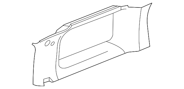 15869799 Деталь WINDOW MOLDING, LEFT