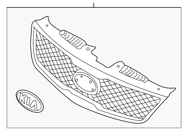 86350-1M000 Деталь GRILLE ASSY