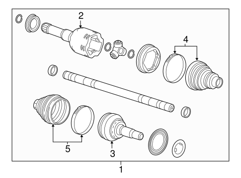 Volt DRIVE AXLES