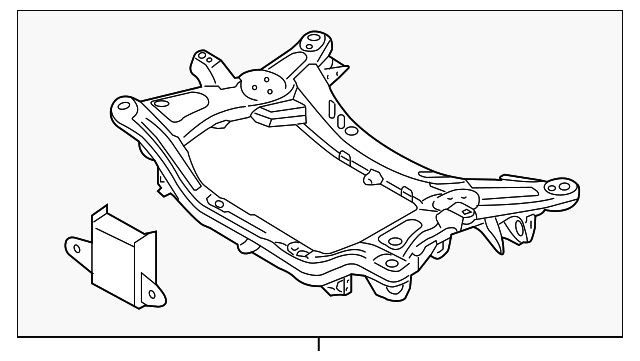 62410-3N151 Деталь ENGINE CRADLE