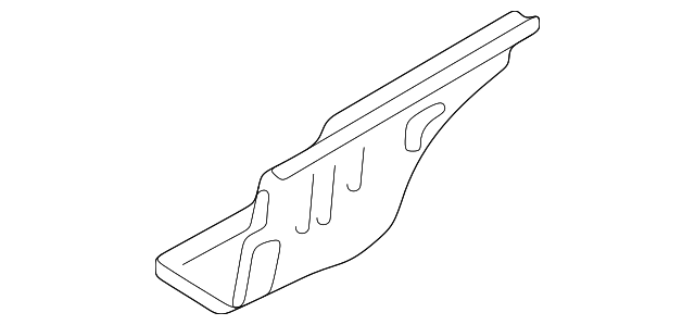 51610AE07A Деталь APRON PANEL, LEFT