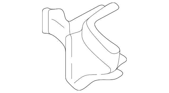 51630AE16A Деталь REAR SIDEMEMBER REINFORCEMENT, RIGHT