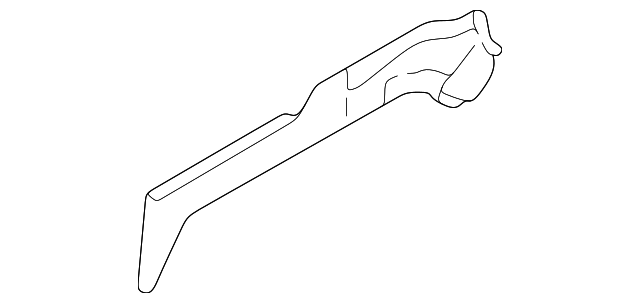 51615AE11A Деталь CLOSING PLATE, LEFT