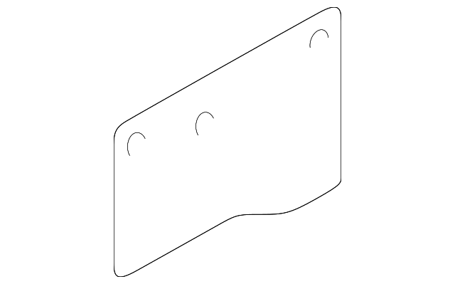 50843AE01A Деталь SPLASH GUARD, LEFT