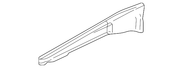 51021AE05A Деталь UPPER FRAME, LEFT