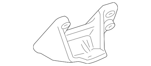 12315-0F020 Деталь MOUNT BRACKET, LEFT