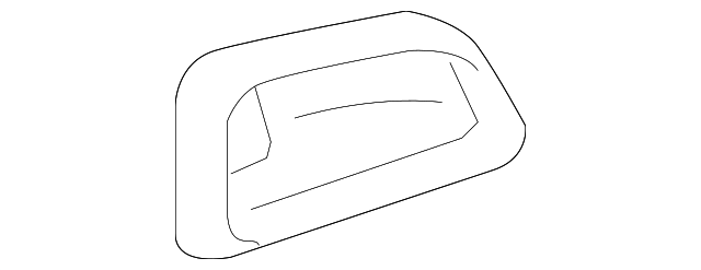 8151863830 Деталь HANDLE BEZEL, RIGHT