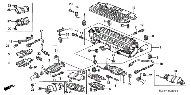 NSX EXHAUST PIPE (3)