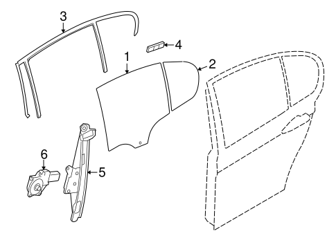 328i xDrive GLASS - REAR DOOR 2