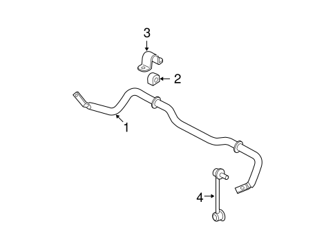 6 STABILIZER BAR & COMPONENTS