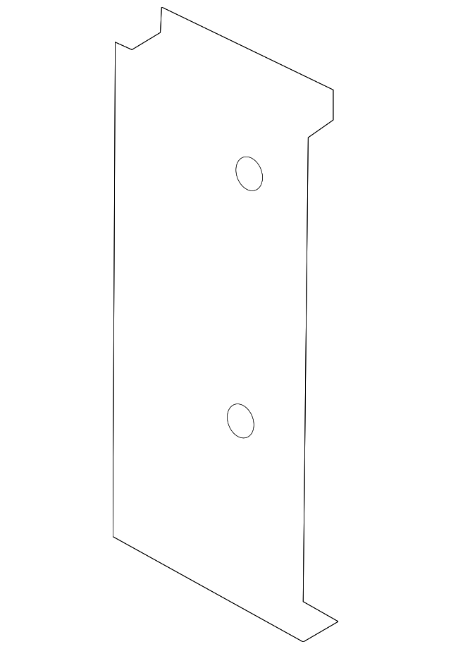 64615-3X000 Деталь BUMPER BRACKET, LEFT