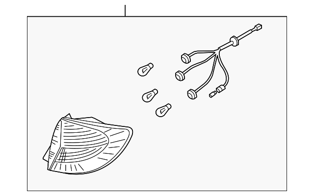 0K3AL-51150 Деталь TAIL LAMP ASSY, RIGHT