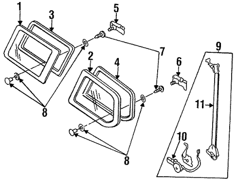 Quest GLASS - SIDE PANEL