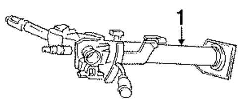 Dakota STEERING COLUMN ASSEMBLY 2