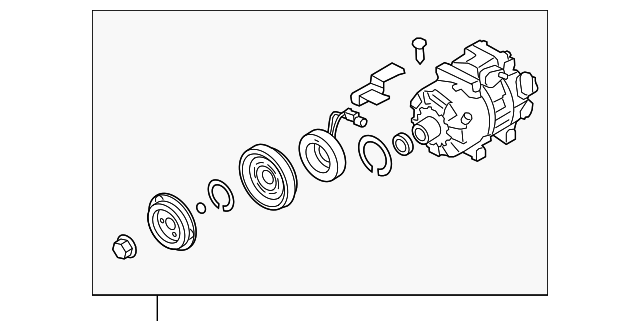97701-3F400RU COMPRESSOR ASSY
