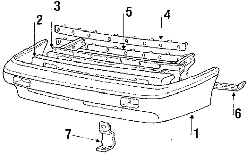 Precis BUMPER ASSEMBLY
