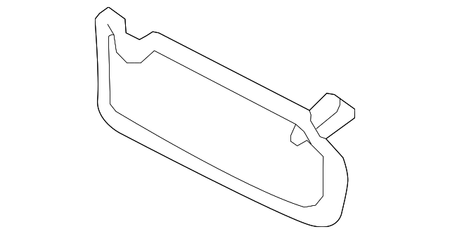 85202-3Q200-TX Деталь SUNVISOR, RIGHT