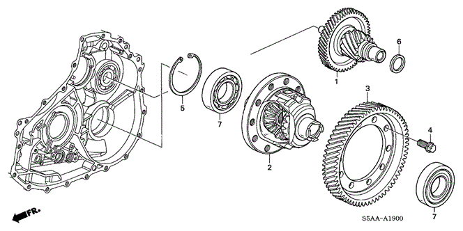 CIVIC SEDAN CVT DIFFERENTIAL (CVT)