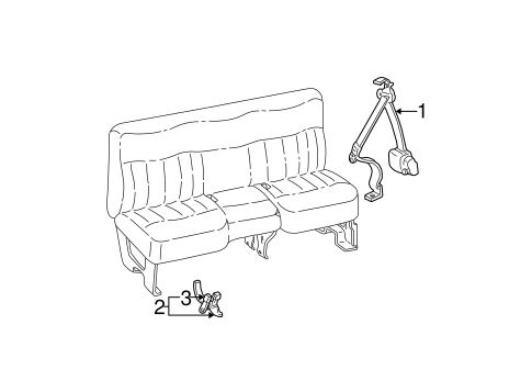 F-150 REAR SEAT BELTS