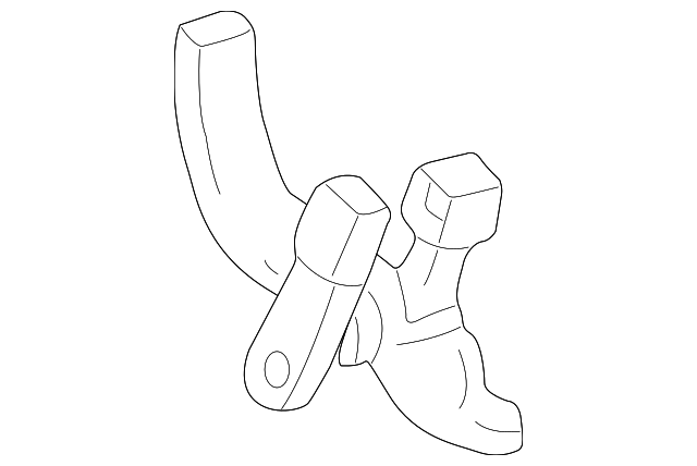 F65Z18600B85ACJ Деталь LATCH ASSY, LEFT